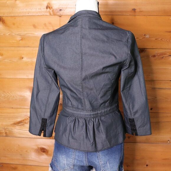 Magaschoni | 3/4‎ Sleeve Fitted Blazer Jacket 2 - Picture 4 of 6